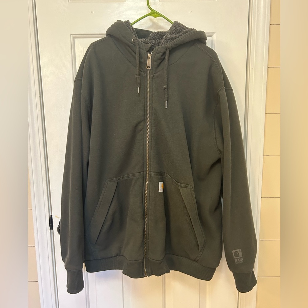 Men’s Carhartt Rain Defender Sherpa Lined Jacket